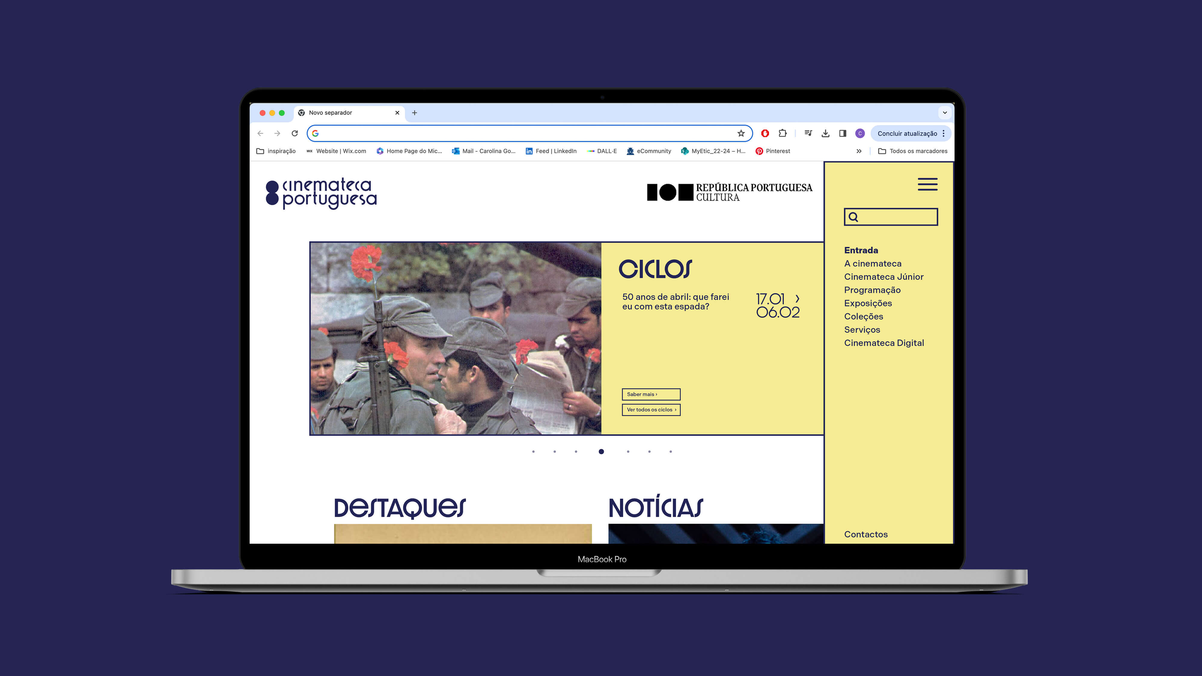 cinemateca-portuguesa-website-landing-page-mockup
